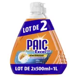 Liquide Vaisselle Excel 24H Ultra Dégraissant Parfum Mandarine PAIC