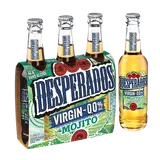 Bière sans alcool aromatisée menthe et citron vert DESPERADOS - 0°  -bouteille 3x33cl