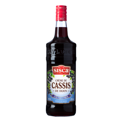 Crème de cassis de Dijon special Kir SISCA, 15°, 1L