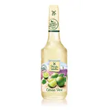 Sirop de citron vert MOULIN DE VALDONNE, bouteille en verre de 70cl