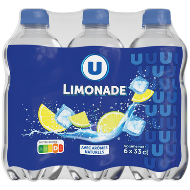 Limonade  6 bouteilles de 33cl
