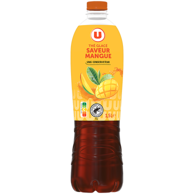 Boisson au thé glacé saveur mangue 1,5l pet