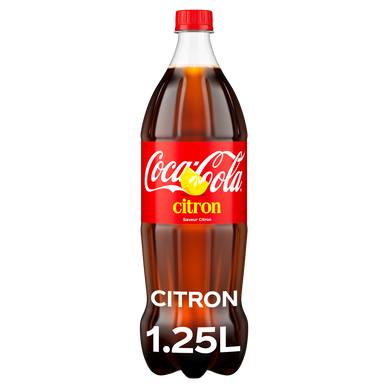 Soda citron lemon COCA-COLA - Bouteille 1,25L