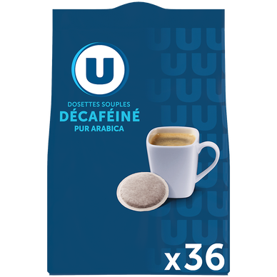 Café décafeiné dosette x36 U 252g