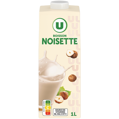 Boisson végétale saveur noisette  1L