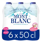 Eau minérale Mont blanc 6x50cl