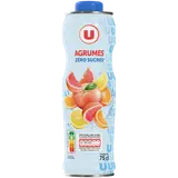 Boisson concentré au pamplemousse rose, citron et orange aromatisée avec édulcorant bouteille de 75cl