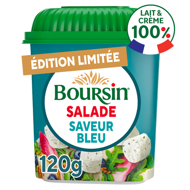 Dés de fromage salade saveur bleu BOURSIN - 120g