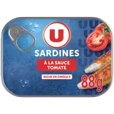 Sardines à la sauce tomate  boîte de 135g