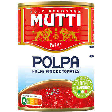 Pulpe de tomates MUTTI 400g