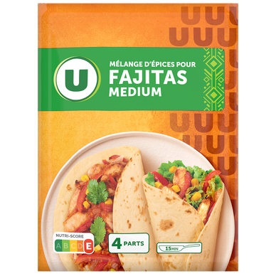 Mélanges épices pour fajitas  sachet 30g