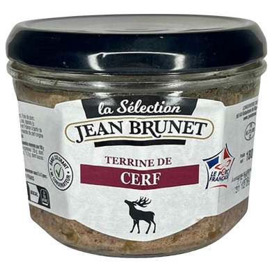 Terrine de cerf JEAN BRUNET, 180g