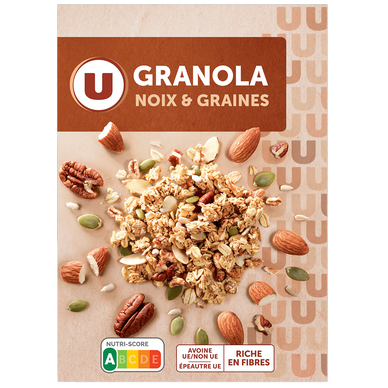 Céréales Granola Noix & Graines 350G