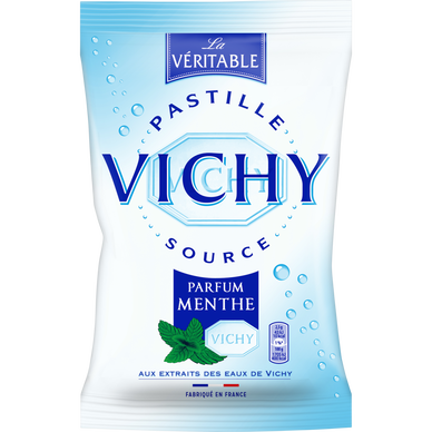 Bonbons Pastilles Vichy à la menthe VICHY - Sachet de 230g