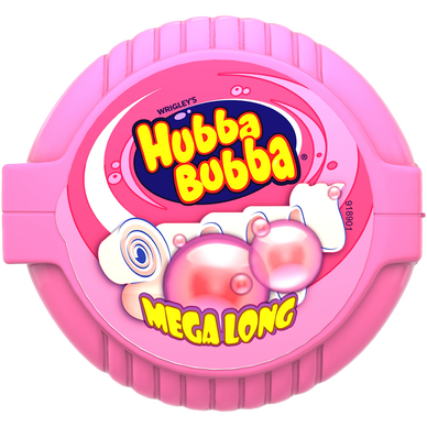 Chewing-gum Bubble Gum Fancy Fruits HUBBA BUBBA Rouleau de 56g
