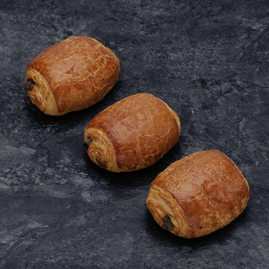 Pain au chocolat PRIX MINI, 3 pièces, 165g