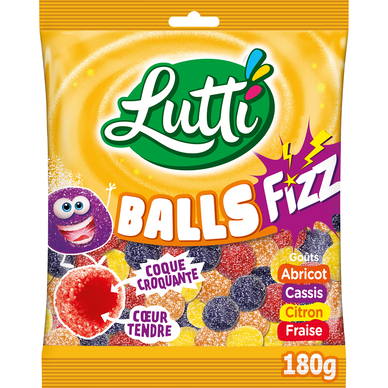 LUTTI  balls fizz sachet 180G