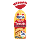 Brioche Tranchée pépites de chocolat sans additifs HARRYS - 485g