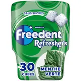 Chewing-gum Refreshers Menthe verte sans sucres FREEDENT x30