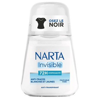 Déodorant roll-on femme NARTA invisible 50mL