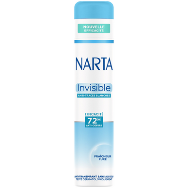 Déodorant aérosol femme NARTA Invisible 200mL