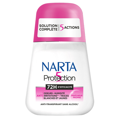 Déodorant roll-on femme NARTA protection 5 50mL