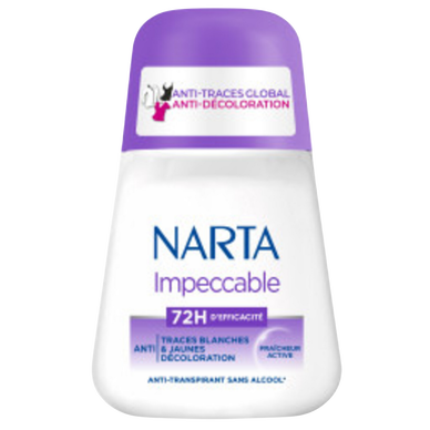 Déodorant roll-on femme NARTA impeccable 50ml