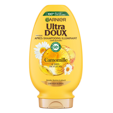 Après-shampoing illuminant camomille ULTRA DOUX - flacon 250ml