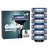 Recharge lames de rasoir pour homme mach3 GILLETTE x6