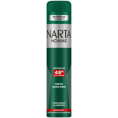 Déodorant NARTA homme classique efficacité 48h 200mL