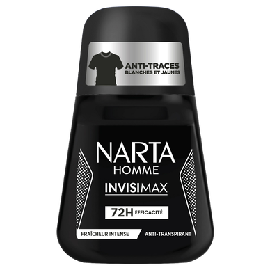Déodorant roll-on homme NARTA Invisimax 50ml