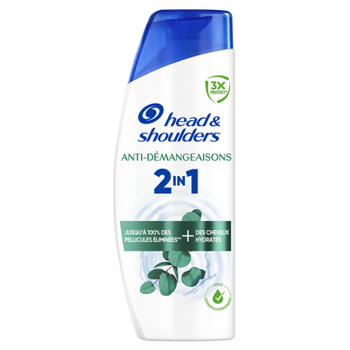 Shampoing antipelliculaire et anti-démangeaisons HEAD&SHOULDERS 300mL