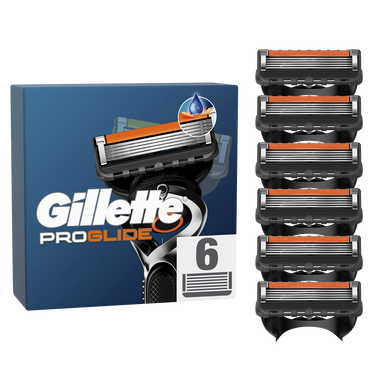 Recharges de lames de rasoir GILLETTE Proglide homme x6