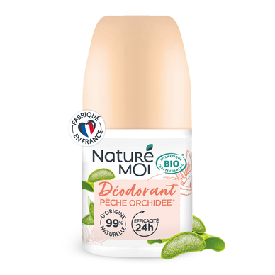 Déodorant peche orchidee bio NATURE MOI 50ml