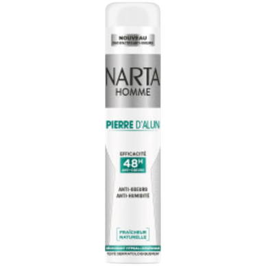Déodorant aérosol homme NARTA Pierre d'Alun 200ml
