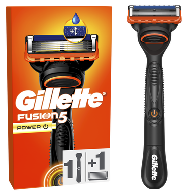 Rasoir GILLETTE fusion power +1recharge