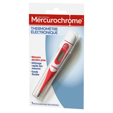 Thermomètre électronique MERCUROCHROME
