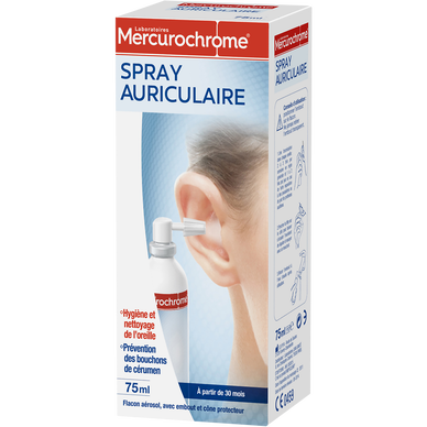 Spray auriculaire MERCUROCHROME, flacon 75ml