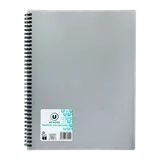 Protège-documents 60 vues gris - A4
