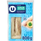 Filet de colin d'Alaska MSC sans peau/sans arête  800g