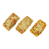 Focaccia poivron mozzarella, 2 pièces