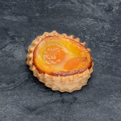 Feuilleté ovale abricot, 2 pièces, 140g