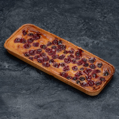 Tarte bande clafoutis griottes, 6 parts, 480g