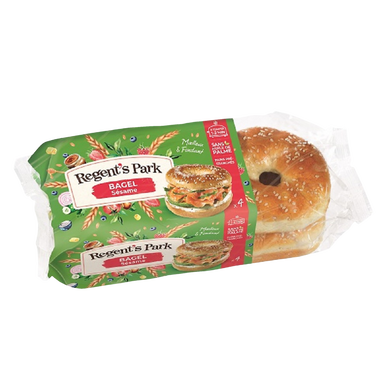 Pain Bagel au sésame REGENT'S PARK x4 - 250g