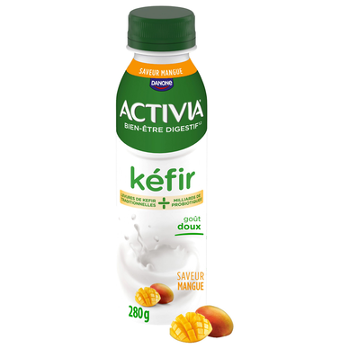 Kéfir à boire mangue ACTIVIA - 280g