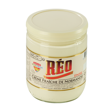 Crème fraîche épaisse de Normandie REO, 42%MG - 40cl