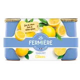 Yaourts citron LA FERMIERE - 2 pots de 140g