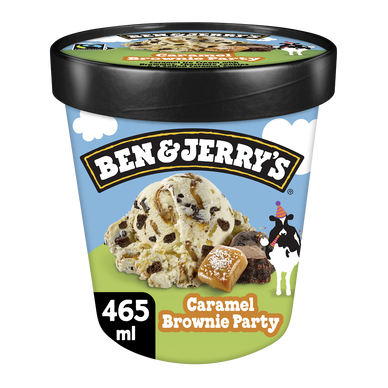 Crème glacée pot caramel brownie BEN & JERRY'S 405g