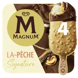 Glace bâtonnet pêche MAGNUM x4 280g