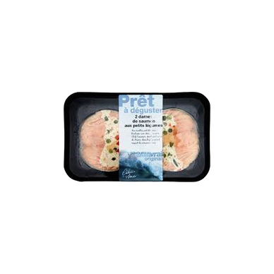 Darne de saumon farci, Label Rouge, Transformé en France, 2x70g
